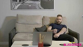 Watch Porn With My Gay Friend And Get A Blowjob!