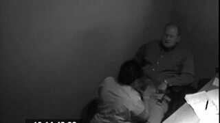 fat secretary with big boobs sucks boss cock hard