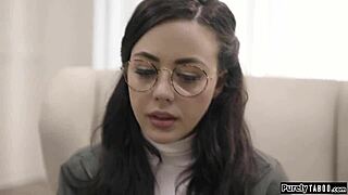 Virgin Sucks Off Social Worker for Urgent Help in Crisis