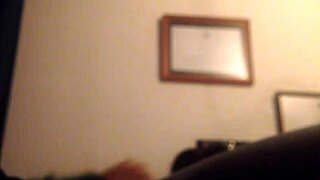 Curvy Latina gives amateur couple a lap dance