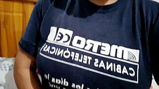 i was so horny i opened my legs and penetrated myself with a long thick dildo for a great ejaculation