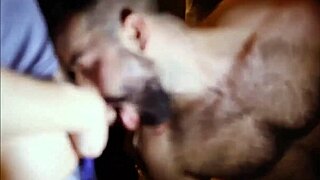 Hot Guy Sucks Off Rough Group In Intense Gay Cumshot Scene