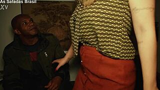 Alice Lins Takes Intense Double Penetration In Night Club