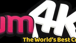 Tiny blonde cutie Chloe gets her neighborly fill of creampies.