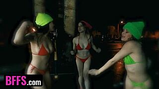 Spring Breakers Heist: Rory Knox, Octavia Red, Jasmine Wilde in Hot College Action!