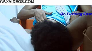 Big cock doctor guides sexy girl in fucking her new husband in hospital