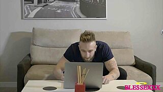 Watch Porn With My Gay Friend And Get A Blowjob!