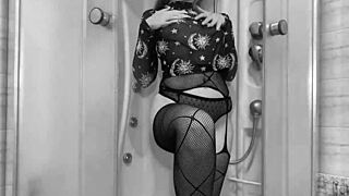 russian girl in a hostel fucks with her boyfriend while her friend watches