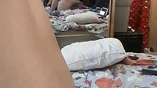 Exploring double dildo play in a fun session