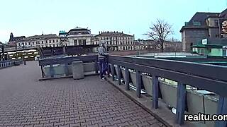 Fantastic Czech Chick Tempted In The Mall