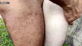 He has a surprise in the woods