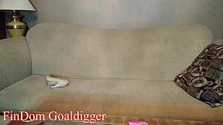 Expensive Bubble Gum Ignore In Financial Domination Scene