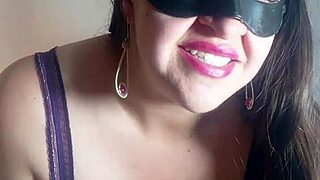 Latina Wife Masturbates For Husband's Friends, Showing Off Her Big Ass And Natural Tits!