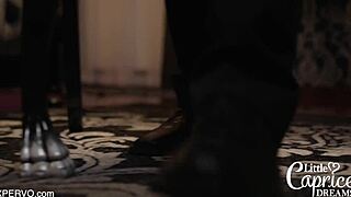 Submissive stud bends over for dominatrix anissa kate's cowgirl spanking and pussy fetish needs