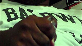 Man, that fat black cock cumming in slow motion is wild!