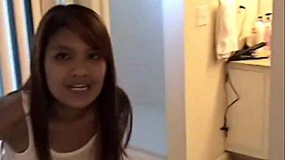 Brookeskye And Asian Girl Shower Sharing Perfect Ass And Small Tits