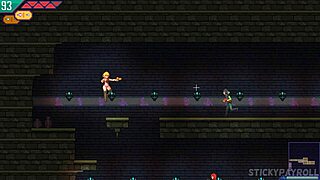 Cute Blonde with Big Ass Gets Fucked by Monster Cock in Hentai Game