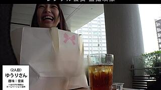 Japanese Amateur Receives Facial After Intense Blowjob