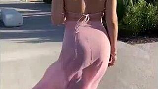 naughty story from sexchallenge 2020 involves outdoor game with buttplug and flashing panties