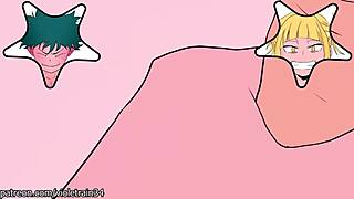 Deku Masturbates Then Fucks Himiko Toga. Uncensored Hentai Anime Scene