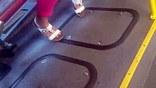 want to see mature candid foot play?