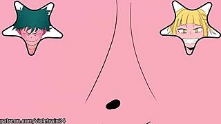Deku Masturbates Then Fucks Himiko Toga. Uncensored Hentai Anime Scene