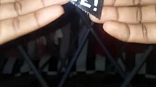 I prepare my penis with ice cubes for intense pussy pounding on web chat