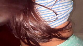 Stepbrother catches stepsister masturbating in ripped yoga clothes, offers to fuck her instead