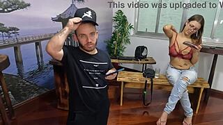 Intense anal assfucking in Brazilian mansion with naked milfs