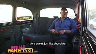 female fake taxi driver enjoys big black cock stretching licky lex's tight czech pussy