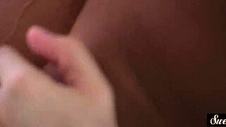 Ebony Teen Relaxes In The Bathtub After Fantasy.