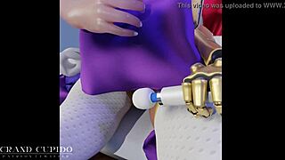 Symmetra battles loneliness with wild sex in Overwatch.