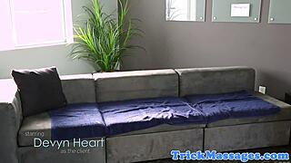 watch her suck that big cock up close?