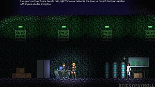 Cute Blonde with Big Ass Gets Fucked by Monster Cock in Hentai Game