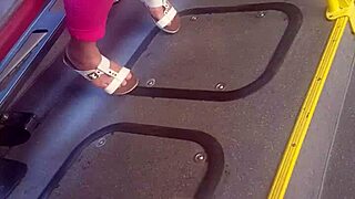 want to see mature candid foot play?