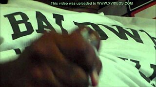 Man, that fat black cock cumming in slow motion is wild!