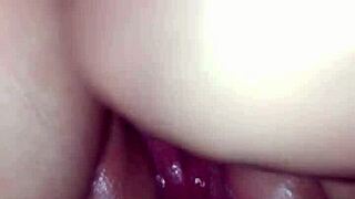 My wife's sexy wet pussy gaping and squirting in close detail