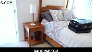 Stepsister Shares Bed Vacation