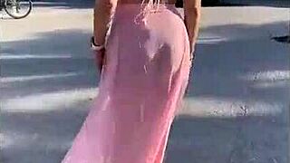 naughty story from sexchallenge 2020 involves outdoor game with buttplug and flashing panties