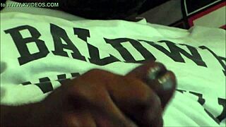 Man, that fat black cock cumming in slow motion is wild!