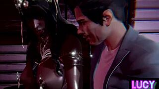 dancer invites guests to join the fun with big tits and fingering