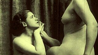 Minha vida secreta mudou nessa história lésbica vintage retrô