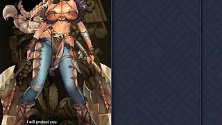 This animated hentai video includes dirty action with the monster cock married to armpit play