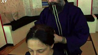 Master MaestroBD Binds Slave Pat Foster With Ropes, Uses Toys, And Spanks Her In Intense Bondage Session