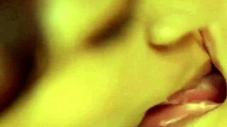 Girl on Girl Close-Up Kiss Feels So Intimate and Real