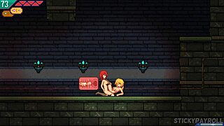 Cute Blonde with Big Ass Gets Fucked by Monster Cock in Hentai Game