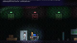 Cute Blonde with Big Ass Gets Fucked by Monster Cock in Hentai Game