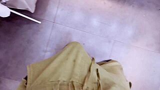 surprising my gf masturbating in the shower