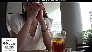 Japanese Amateur Receives Facial After Intense Blowjob