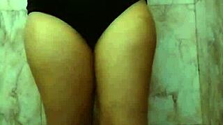 hot desi step cousin sister craving your big dick in the bathroom with her huge tits and ass